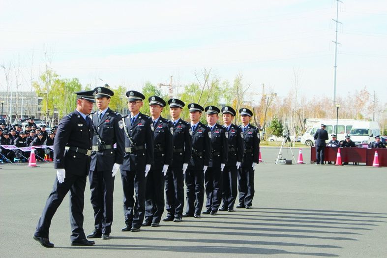 我校組織開(kāi)展北京公安輔警培訓(xùn)，為北京輸送人